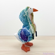 Hi 7Inch Geese Figurine Cosplay Garment Hand Machine Washable for Kid Room Desktop