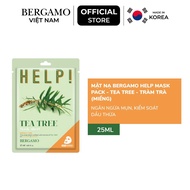 Bergamo Help Mask Pack Tea Tree - Tea Tree (Pieces)