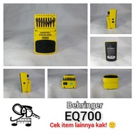 BEHRINGER EQ700 STOMPBOX EFFEK EQ 700 GRAPHIC EQUALIZER ANALOG FROG
