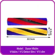 Soft Bristle Roller Brush For Dyson V8silm/V10slim/V12 Detect Slim /V15slim Vacuum Cleaner For Soft Bristle Floor Brush Head