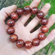 Vip rat tail rosewood bracelet with round beads 16 m m