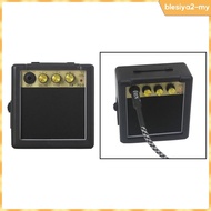 [BlesiyaedMY] Acoustic Guitar Amplifier 3W Portable Acoustic Guitar Amplifier Amp Speaker with Input Volume Control Reverb Effect