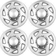 Dasbecan Hubcaps Compatible with Ford E150 E250 E350 Econoline Van 1998-2023 16 inch Wheel Cover Rep