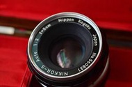 Nikon Nikkor-S Nippon Kogaku Japan 5cm F2 公分手動標準老鏡