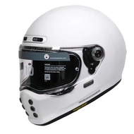HJC V10 WHITE GLOSS VINTAGE HELMET