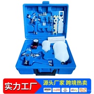 Toolbox 0.8/Spray Paint Gun Spray Gun Set Caliber 2H827 Car Pneumatic Hot Sale H2000 Pieces 1.4+Cros
