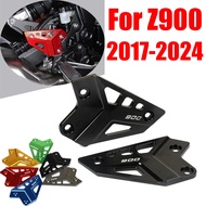 Rear Footrest Heel Protector For Kawasaki Z900 Z 900 2017-2024 Motorcycle Accessories