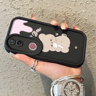 HP Phone Case For VIVO V50 5G V50E 5G Case Rabbit hug bear Softcase Silicone Phone Case Phone Case P