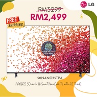 LG NANO75 50-inch 4K Smart NanoCell TV with AI ThinQ® (50NANO75TPA)