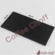 Bartender Rubber Bar Mat Spill Mat Bar Mat 15 Cm X 30 Cm Bar Server Coaster Coaster Glass Base
