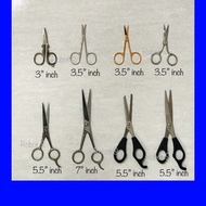 Hair Cut Gunting Rambut Misai bulu kening Gunting Layer Shave Scissors 理发剪 gunting Lipat gunting bul