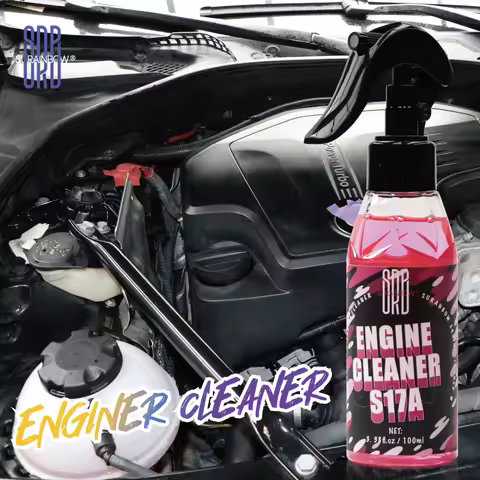 Car Engine Bay Cleaner & Degreaser Powerful Decontamination Cleaning Product For Engine Compartment