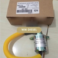 Solenoid Engine Stop 12V Yanmar 4TNV88 Solenoid Shut Off 119233-77932