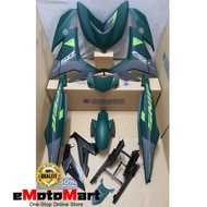 YAMAHA Y15ZR V1 Y15ZR V2 COVER SET SNIPER GREEN NEW/ #EXCITER DOXOU FULL MATT BLACK #TANAM STICKER C