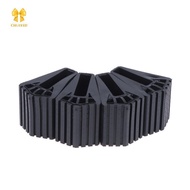 [Chuffed-t] 4/8PCS Ladder Non Slip Feet Attic Ladder Leg Protector Trapezoid Pads Furniture Foot Rub