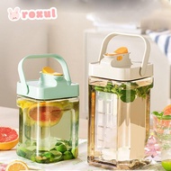 ROXUL Water Bottle with Faucet, 2.3L/3.5L Drinking Bottle Cold Water Bottle,  Outdoor Camping Bucket