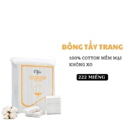 Combo of 5 Packs of FM Cotton Pads 222 pieces/Bag Super Absorbent and Smooth for Skin, 3 Layers of H
