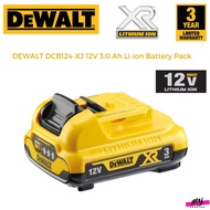 DEWALT DCB124-XJ 12V 3.0 Ah Li-ion Battery Pack, Power Indicator, 1pc ( DCB124 )