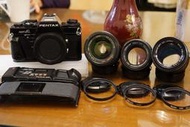 剛保養後期版本 Pentax Super A 次旗艦單眼底片機 約85成新 Fm2 AE1