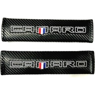 Custom Camaro Flag RS SS Racing Seat Safety Belt Cover Shoulder Pads Cushion 2PCS