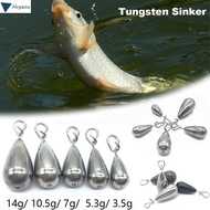 HCYEOU Fishing Sinkers Water drop Outdoors Entertainment Quick Release Casting Additional Weight 3.5