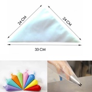10 Multipurpose Triangle Plastic Sheets | Plastic Cone Piping Bag