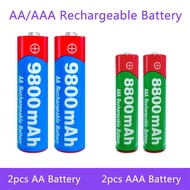 AA  AAA rechargeable AA 1.5V 9800mAh/1.5V AAA 8800mAh Alkaline battery flashlight toys watch MP3 player replace Ni-Mh battery
