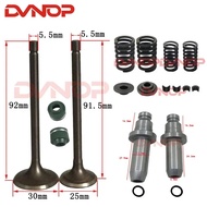 Motorcycle Engine Valve Intake Exhaust Stem Valve pipe spring For HONDA CG150 CG 150 150cc Engine Sp