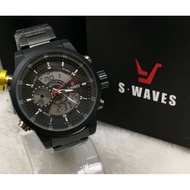 S-Waves Digital Analogue Watch 2/8.6