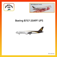 [1:400] Boeing B757-20Af Ups Assembly Paper Model - MohinhgiayVN
