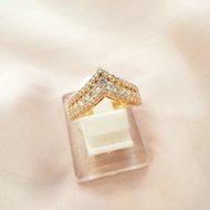 [NEW] 375 8K genuine gold gem fashion ring