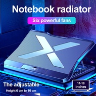 🔥NEW🔥พัดลมโน๊ตบุ๊ค พัดลมระบายความร้อนโน๊ตบุ๊ค แท่นวางโน้ตบุ้ค Notebook ปรับระดับความสูงได้ Cooler pad ขายึดระบายความร้อนคอมพิวเตอร์