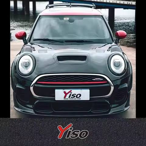 Suitable for MINI F55 F56 Duell Carbon fiber Modified encirclement AG Engine Cover MINI F55 F56 Aero