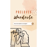 Preloved Wordrobe (Live Lock)