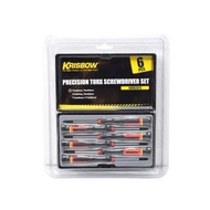 Krisbow 6pcs Precision Torx Screwdriver Set