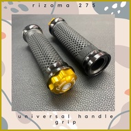 ♂ ✎ ✓ Rizoma 275 CNC Aluminum Billet Universal Handle Grip Set Nmax Aerox PCX Sniper Beat Raider