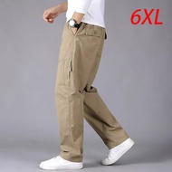 2022 Men Pants Large Size Big 6XL Plus Men's Cargo Pants Trousers For Men Sports Pants Military Style Trousers Jogger Pants Male
