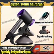 SG SELLER Dyson Hair Dryer Stand Dyson Hair Dryer Storage Rack Hair Dryer Holder Storage Organizer Super Magnetic Hair Dryer Holder Dyson Storage Organizer Hair Dryer Storage Rack