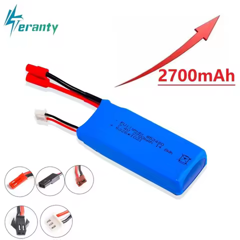 2s 7.4 V 2700 mAh Lipo Battery For Syma X8W x8c X8G X8HC X8HW X8HG HQ899 RC Drones Spare Parts vs 7.