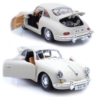 Bburago | Deco 124 Porsche 356B Coupe Ivory Model Car