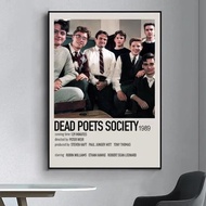 Poster Filem Dead Poets Society Vintage - Seni Hiasan Dinding untuk Ruang Tamu Bar atau Pejabat Ruma