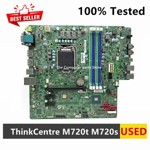 Original For Lenovo ThinkCentre M720t M720s Desktop Motherboard I3X0MS FRU 01LM836 B360 DDR4 LGA 115