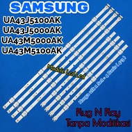 BACKLIGHT SAMSUNG UA43J5100AK UA43J5000AK UA43M5100AK 43J5100 43J 43M