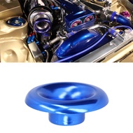 YOUTHINK 4in Cold Air Intake Turbo Horn Velocity Stack Adapter Decoration CNC Aluminum Car Accessory
