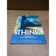 进口英文原版剑桥中学英语教材Think Level 1 Combo 1a with Online Workbook and Online Practice a2