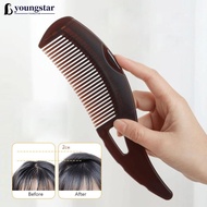 YOUNGSTAR Dandruff Removal Scalp Hair Combs Hair Dressing Comb Self-Cleaning Anti-Static Massage bru