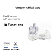 PANASONIC MK-F310 FOOD PROCESSOR WITH 5 ACCESSORIES FOR 18 FUNCTIONS MK-F310WSK