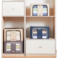66L folding storage Box / Multipurpose clothes storage organizer Oxford/ Multipurpose folding clothe