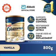 Glucerna Diabetes-Specific Formula - Vanilla (800g) [Exp 26 Oct 2026 & / Later]