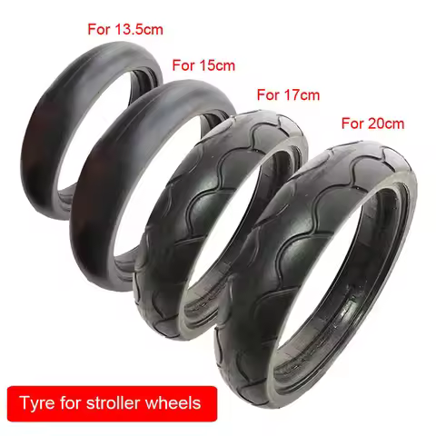 Stroller Wheel Tire 13.5/15/15~17/18~20/23.5CM For Yoya Yoyaplus Or Stokke Xplory V3 V4 Baby Buggy W